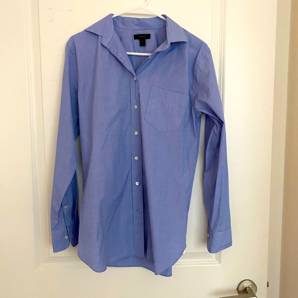 J Crew Button down Boyfriend Shirt